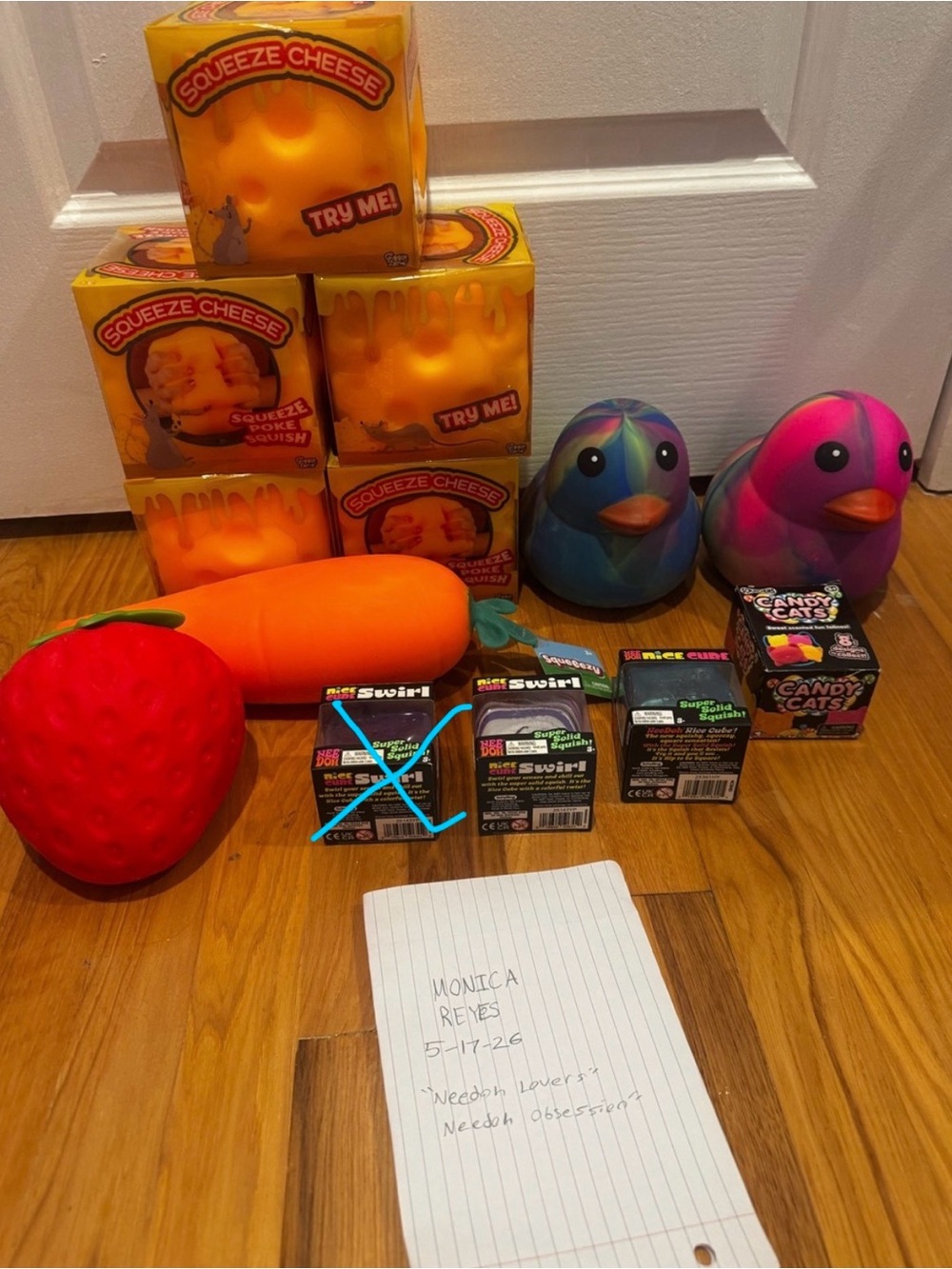 Needoh and squeezy bundle!!